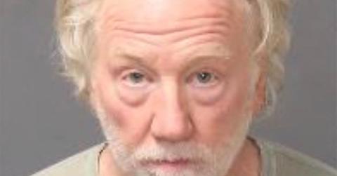 A mugshot of Timothy Busfield