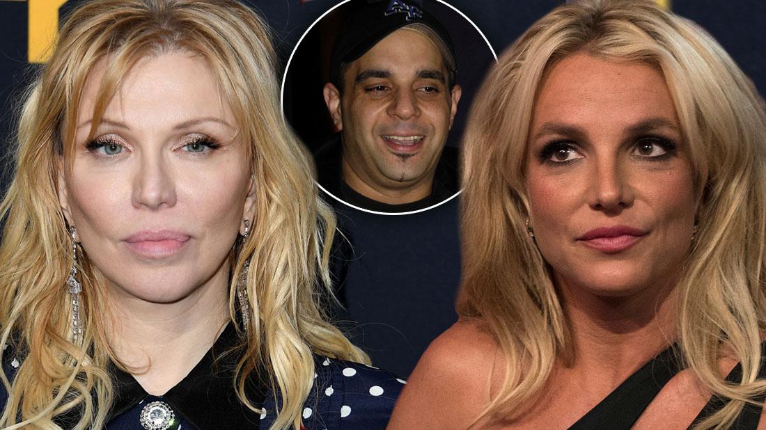 Britney's Team Argues In Restraining Order: Sam Lufti Harassed Courtney Love, Too