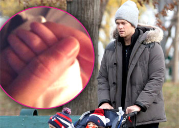 //tom brady baby splash