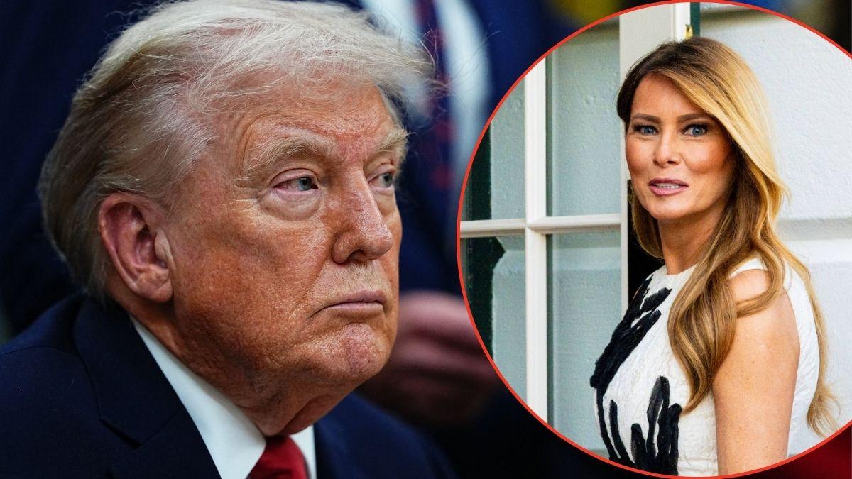 Photo of Donald Trump, Melania Trump