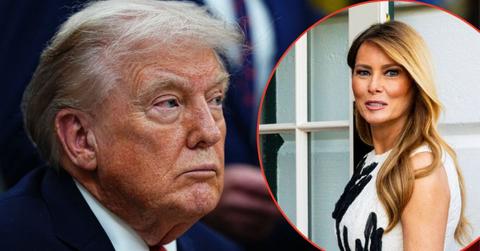 Photo of Donald Trump, Melania Trump