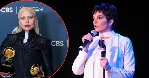 Photo of Liza Minelli and Lady Gaga