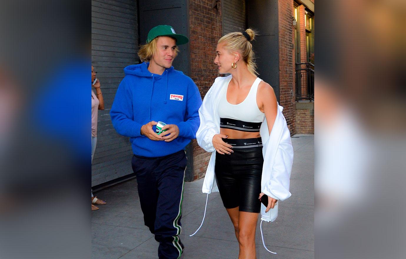 Justin Bieber Hailey Baldwin Happy Canada