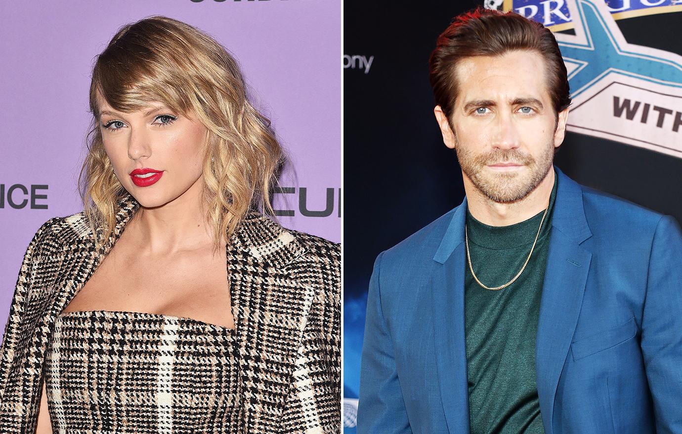 jake gyllenhaal spotted photos lunch date mystery woman taylor swift red drama r