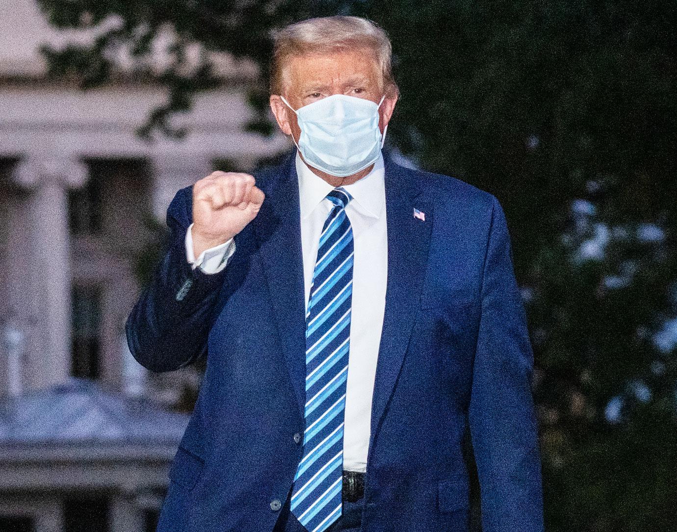 Donald Trump's Oxygen Levels Fell After Catching Covid19