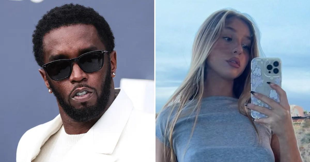 Split photo of Sean 'Diddy' Combs, Genie Exum
