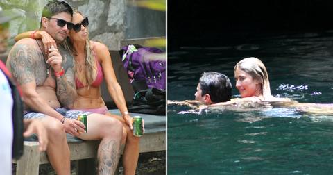 christina haack boyfriend joshua hall photos tulum mexico birthday vacation