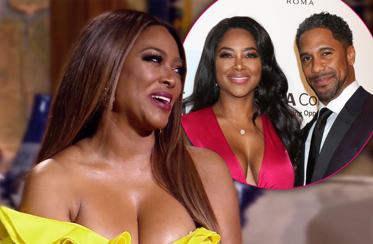 kenya moore pregnant divorce speculation rhoa