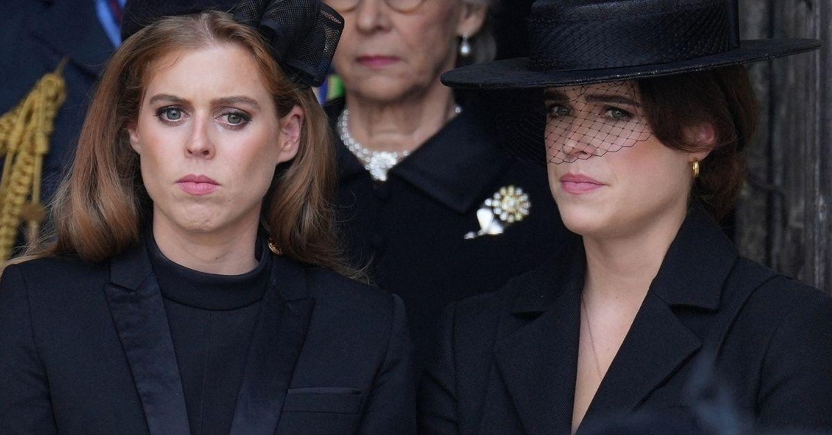 pictures of Princess Beatrice and Princess Eugenie