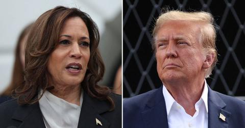 Kamala Harris and Donald Trump
