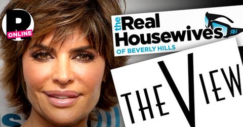 //lisa rinna the view abc rhobh bravo talks join cast wide