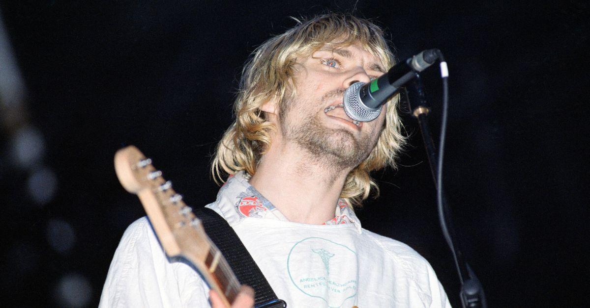 photo of kurt cobain