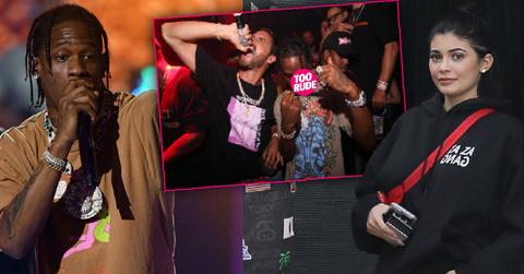 ylie Jenner Pregnant Travis Scott Performs Parties With Scott Disick