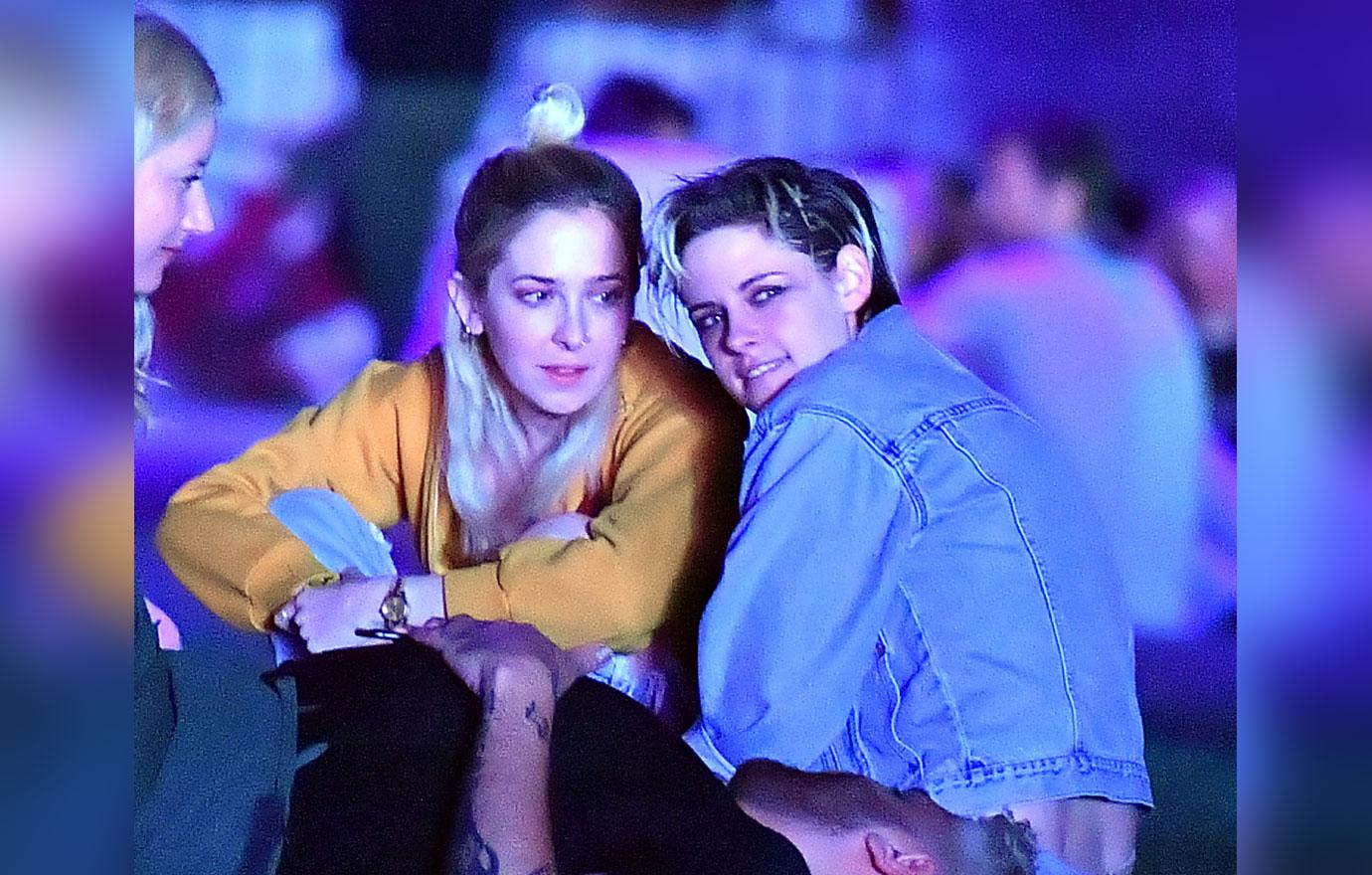 Kristen Stewart Cuddles With Sara Dunkin At Coachella