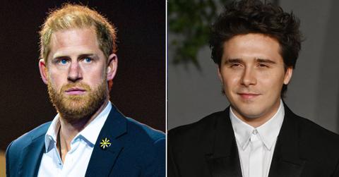 Photo of Prince Harry and Brooklyn Beckham