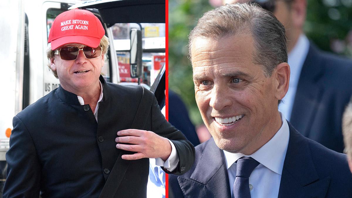 Photo of Patrick Byrne, Hunter Biden