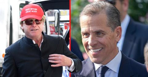 Photo of Patrick Byrne, Hunter Biden