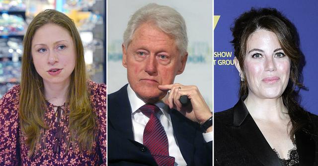 chelsea clinton spotted following bill clinton and monica lewinsky affair