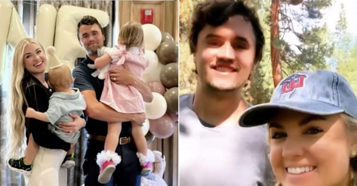 picture of Erika Kirk and Charlie Kirk