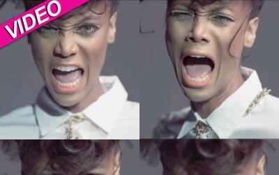 //tyra banks video faces breakup