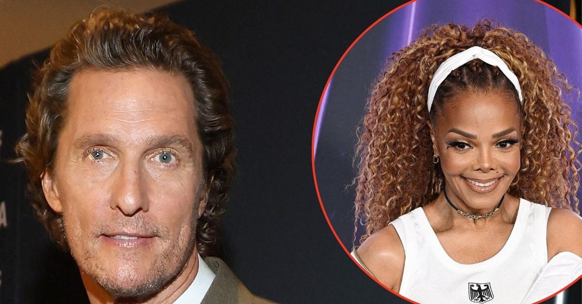 EXCLUSIVE: Matthew McConaughey Says Janet Jackson Made Him Quit Weed