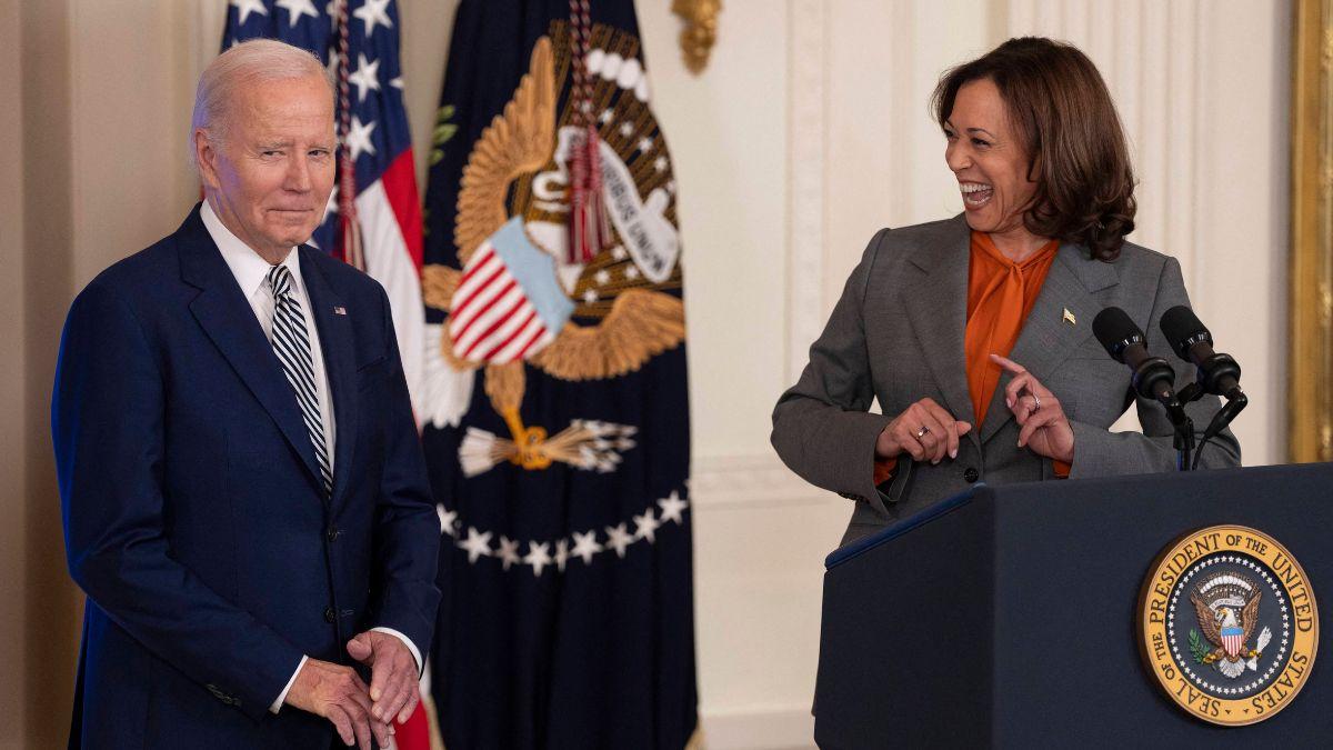 Photo of Joe Biden and Kamala Harris