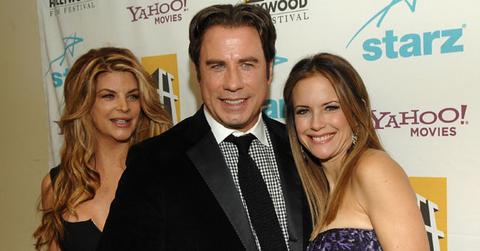 Kirstie Alley, John Travolta Kelly Preston