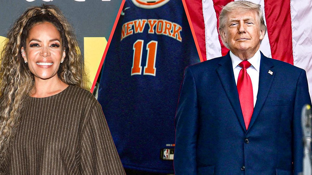 Sunny Hostin dubbed Donald Trump bad luck for the Knicks.
