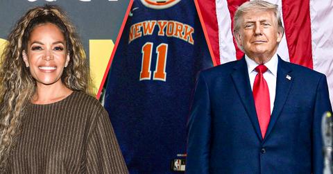 Sunny Hostin dubbed Donald Trump bad luck for the Knicks.