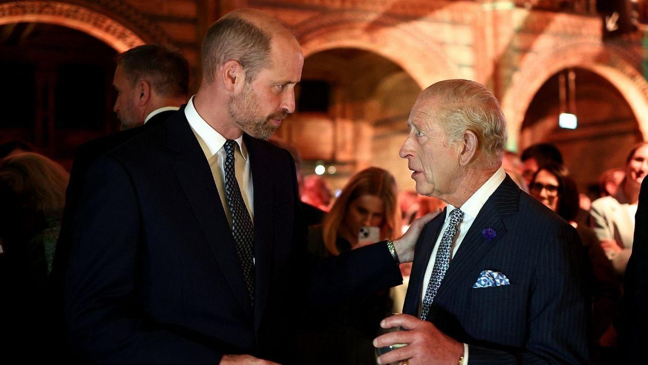 Photo of Prince William and King Charles