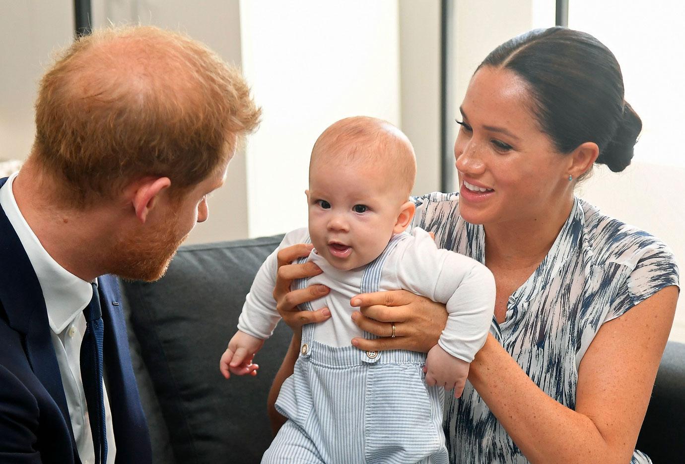 Prince Harry & Meghan Markle Bring Archie On Cape Town Visit