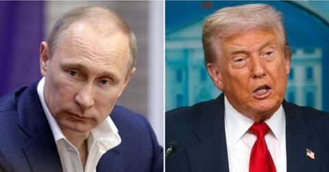 Photo of Vladimir Putin, Donald Trump