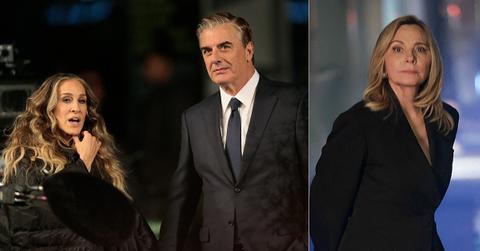 Photo of Chris Noth, Sarah Jessica Parker and Kim Cattrall