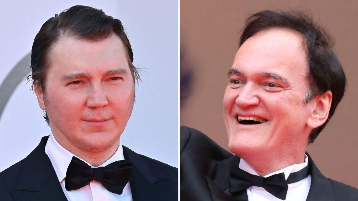 picture of Paul Dano and Quentin Tarantino