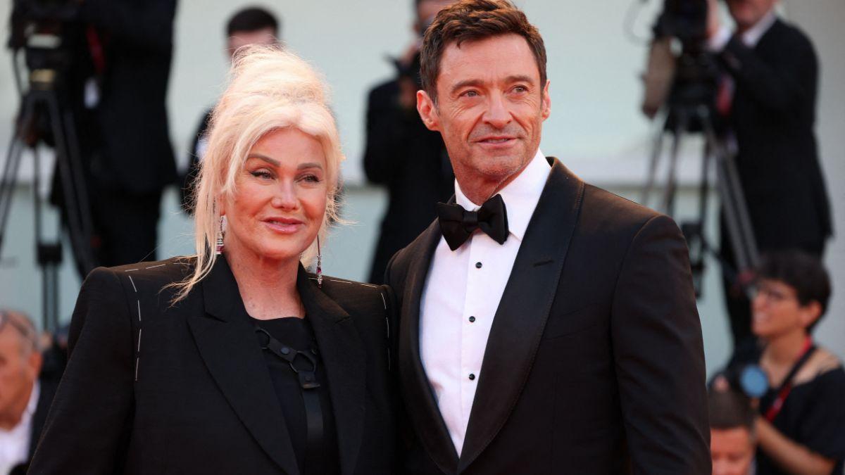 Photo of Hugh Jackman and Deborra-Lee Furness