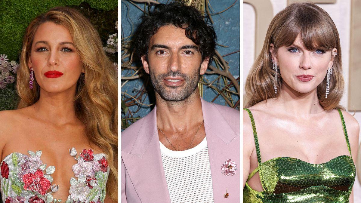Photo of Blake Lively, Justin Baldoni, Taylor Swift