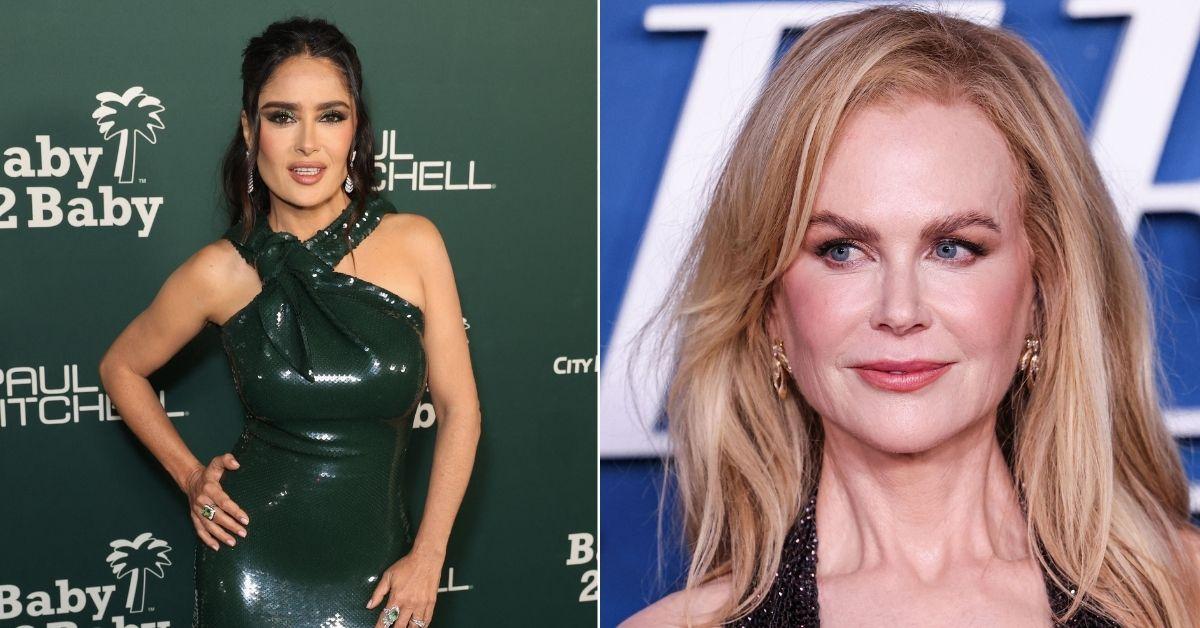 inside nicole kidman and salma hayek bust up