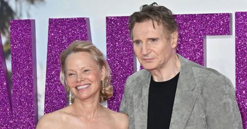 picture of Pamela Anderson and Liam Neeson