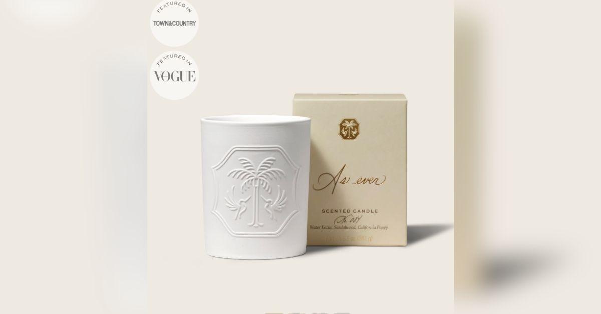 Photo of Meghan Markle Candle