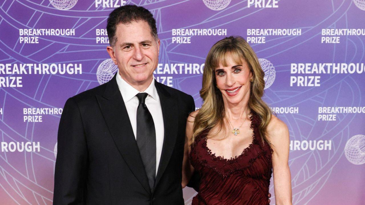 A photo of Michael Dell and Susan Dell