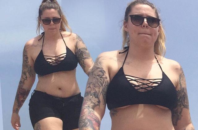 //kailyn lowry lesbian claims plastic surgery bikini body