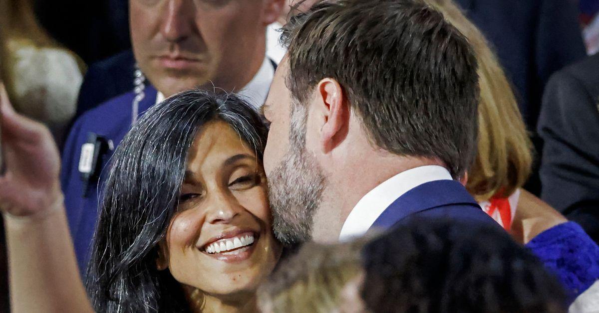 Photo of JD Vance and Usha Vance