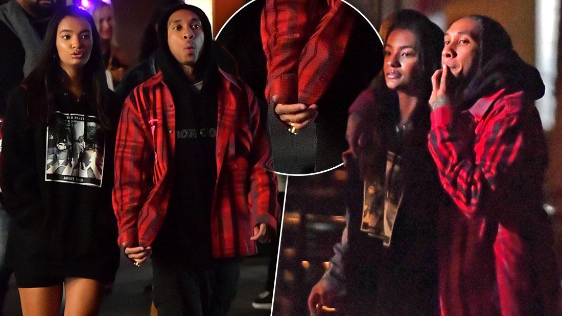 Tyga Out With Mystery Woman After Kylie Jenner Hookup Rumors