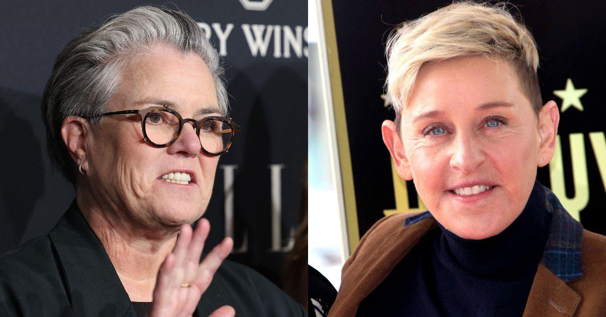 rosie odonnell slams ellen degeneres friendship rift