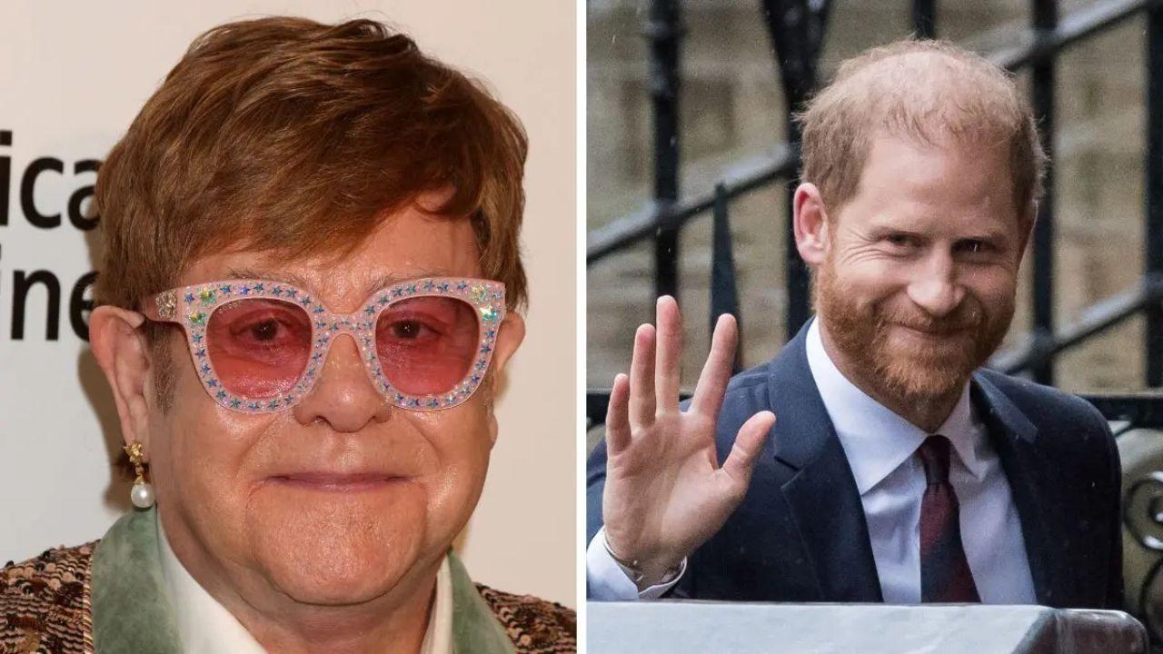 Photo of Elton John, Prince Harry