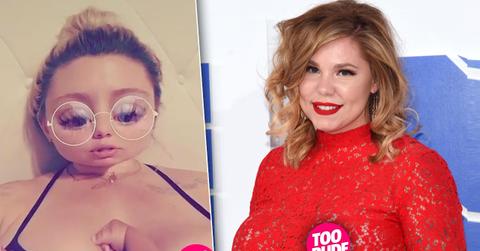 kailyn lowry nipple naked wardrobe malfunction photos teen mom