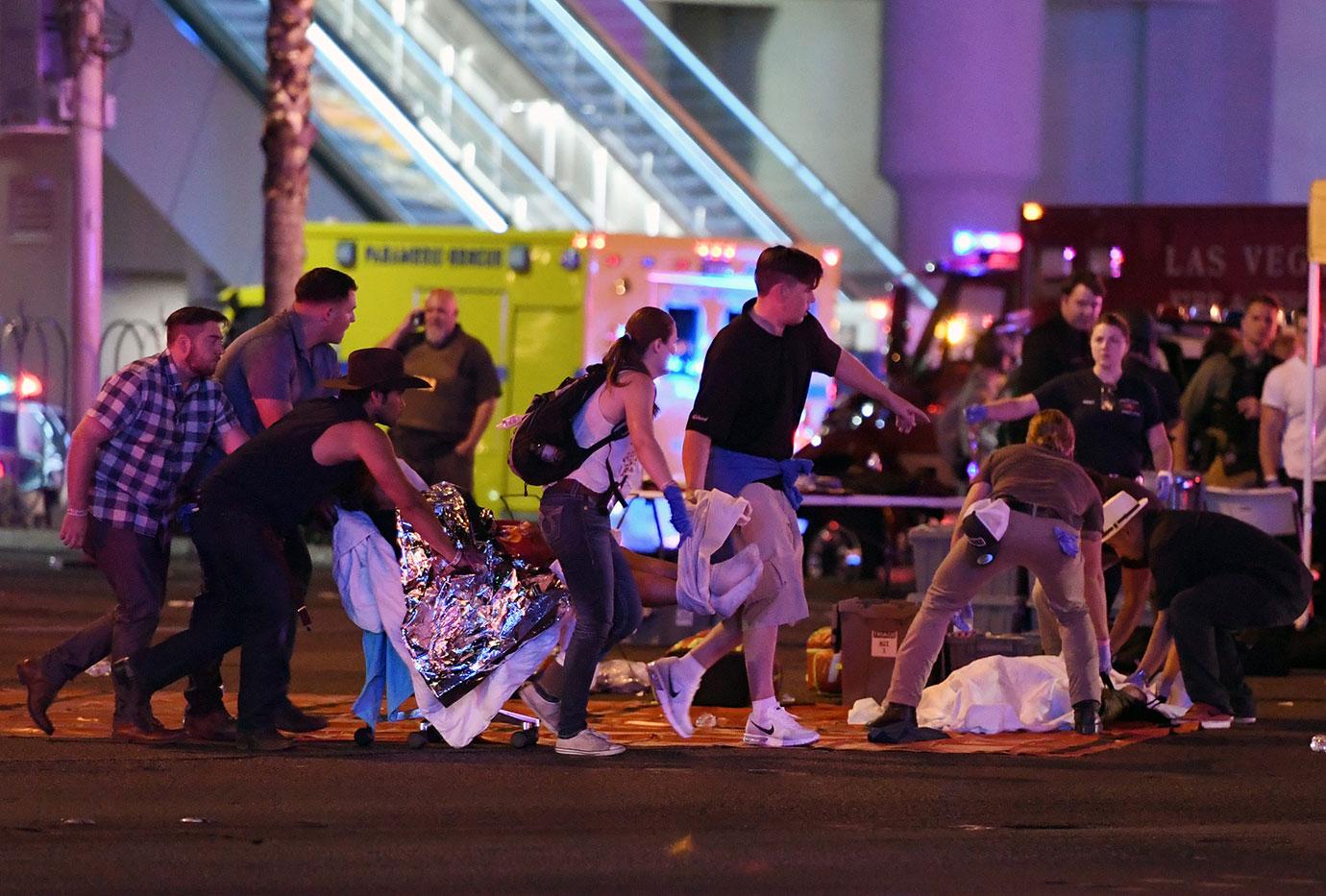 Las Vegas Shooting Photos