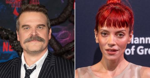 picture of David Harbour and lily allen