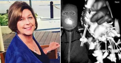 Composite photo of Nancy Guthrie and a suspect