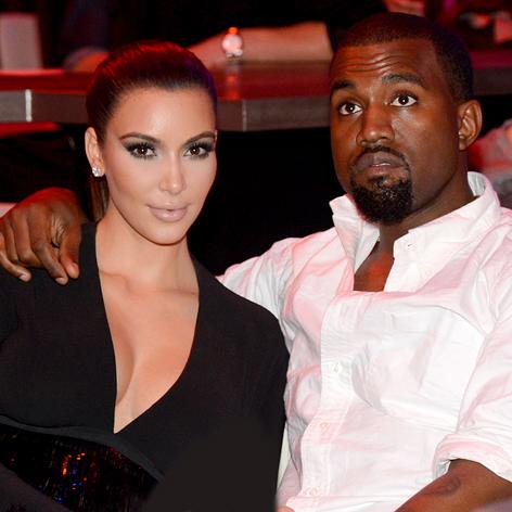 //kim kardashian kanye west square getty